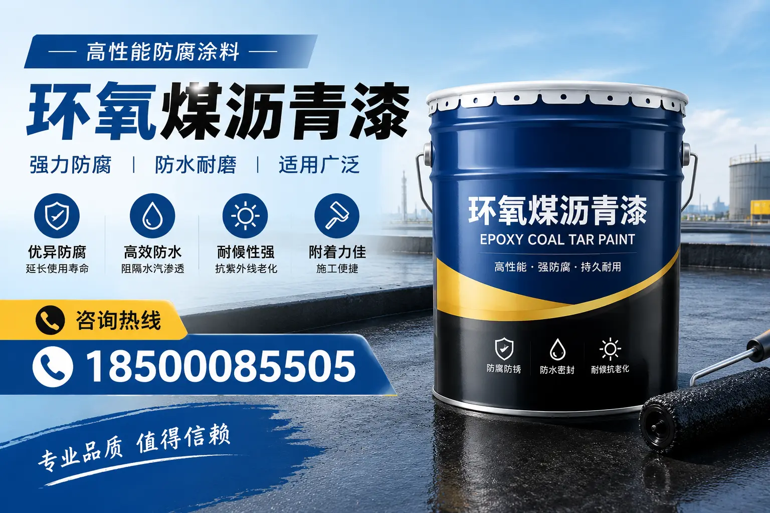 环氧煤沥青漆的主要成分与功能，衢州用户深度了解